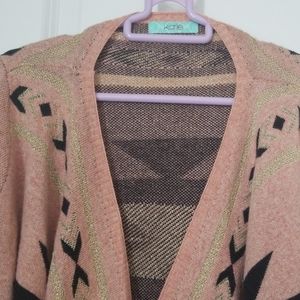 Open wrap cardigan